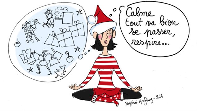 noel, temps des fêtes, stress, course, traditions, noel autrement